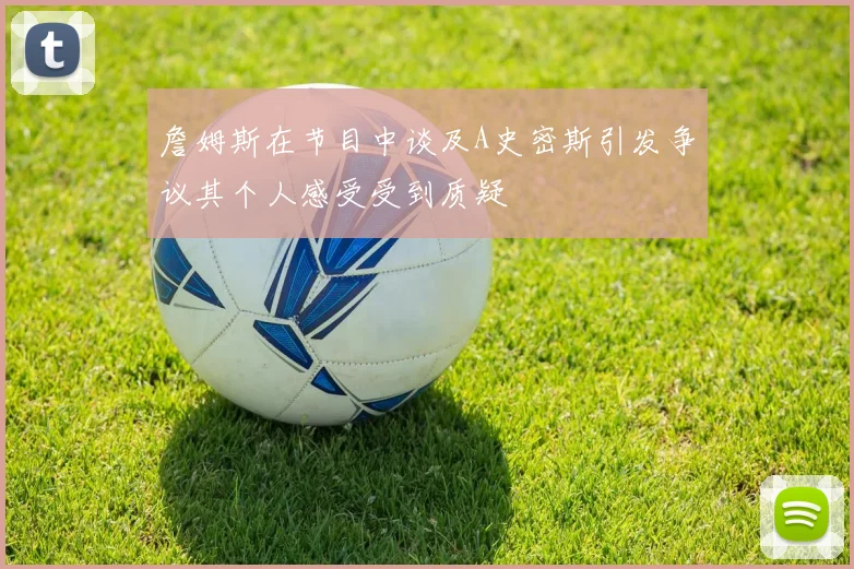 詹姆斯在节目中谈及A史密斯引发争议其个人感受受到质疑